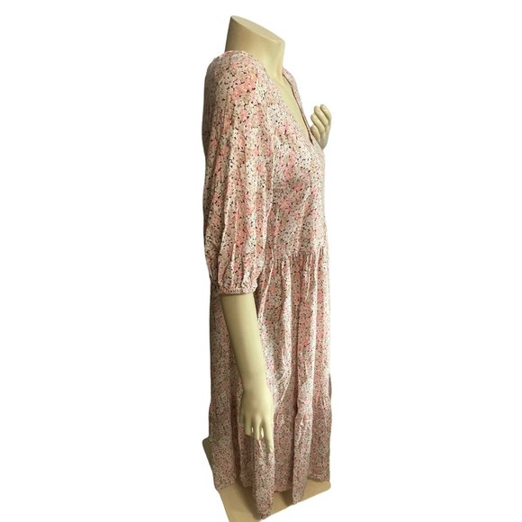 H&M floral western style dress size XS - Picture 6 of 12